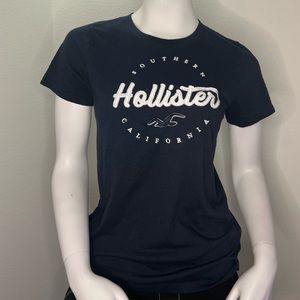 Hollister Embroidered Logo Tee